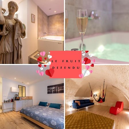 Le Fruit Defendu "Love Room" Jacuzzi Centre Ville Rouen Exterior foto
